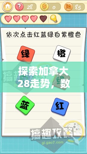 探索加拿大28走势，数字游戏的魅力与挑战