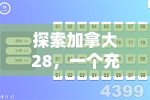 探索加拿大28，一个充满魅力的数字的世界