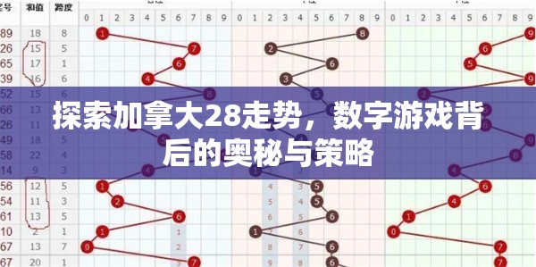 探索加拿大28走势，数字游戏背后的奥秘与策略