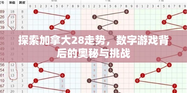 探索加拿大28走势，数字游戏背后的奥秘与挑战