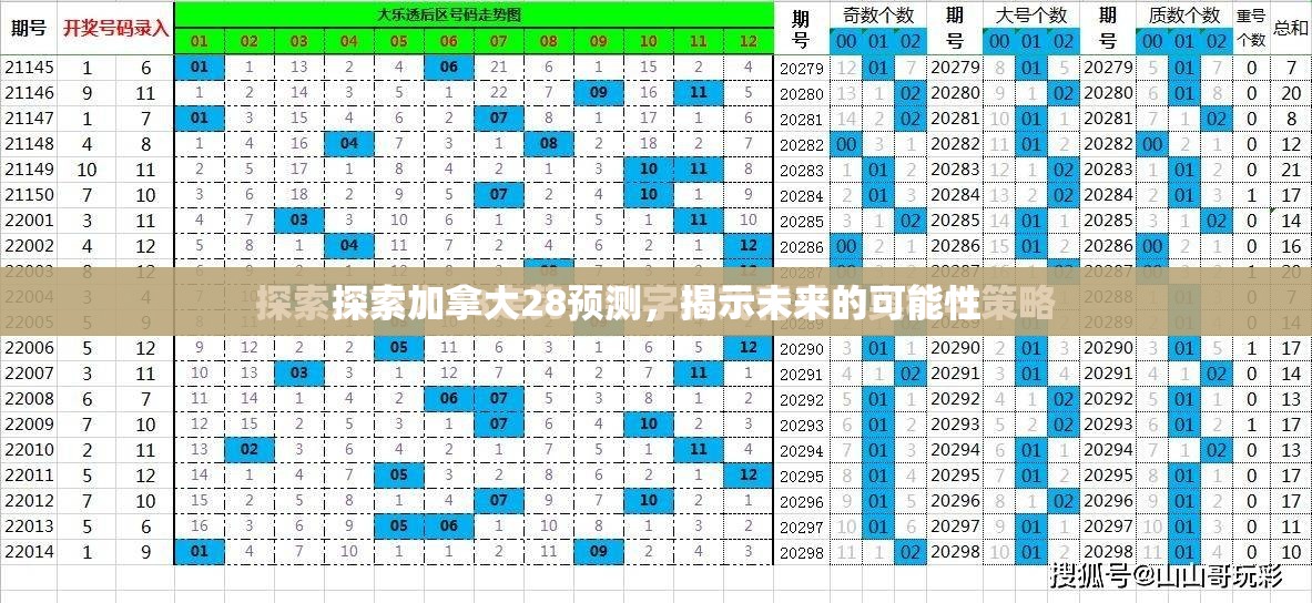 探索加拿大28预测，揭示未来的可能性