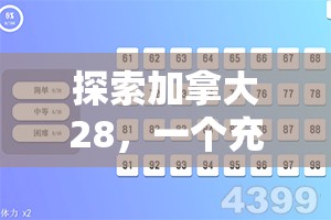 探索加拿大28，一个充满魅力的数字的世界