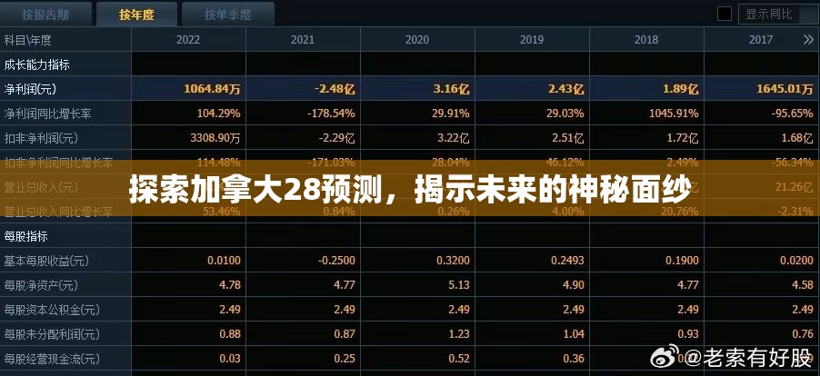 探索加拿大28预测，揭示未来的神秘面纱